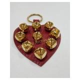 Heart bell door hanger