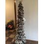 6 ft SILVER PENCIL TREE