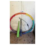HOOP, BATS, BOW