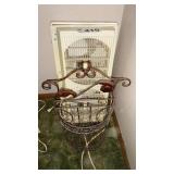 WINDOW FAN, PLANT STAND