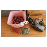 JIG SAW, NAILS, UTILITY KNIFE