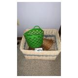 BASKETS, LAUNDRY BASKET