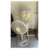 2 FLOOR FANS