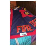 FIRE DEPARTMENT THROW BLANKET