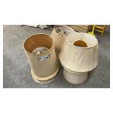 VINTAGE LAMP SHADES