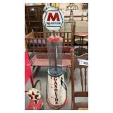 METAL ART MARATHON GAS PUMP 55" tall