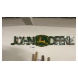 METAL ART JOHN DEERE SIGN 64 inches long