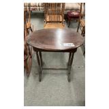 OVAL HALL TABLE 27.5 " tall