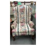 UPHOLSTERED QUEEN ANN CHAIR