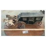 FOLK ART HORSE & BUGGY