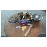 HATCHET, BOWL, ELECTRICAL SUPPLIES