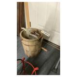 ANTIQUE ICE CREAM MAKER