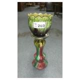 CERAMIC PEDESTAL & BOWL