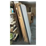 4 ROOM DIVIDERS 30 " x 68", 6 ft FOLDING TABLE
