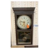 REGULATOR WALL CLOCK w KEY