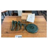 WROUGHT IRON TABLES. 2