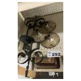 WEIGHTED BASES, CANDLE HOLDER