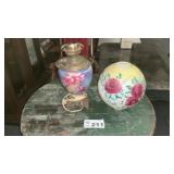 BASE, GLOBE OF LAMP