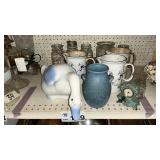 GOOSE, GOOSE PITCHERS, JARS