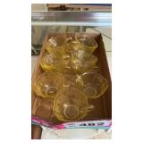 YELLOW DEPRESSION CUPS