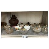 ASSORTED OIL LAMP BASES