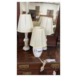 PR DRESSER LAMPS, TABLE LAMP