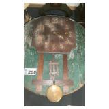 WALL CLOCK. No keys