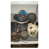 GRANITE WARE, JUG, TOASTER