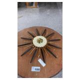 MCM LUX STARBURST CLOCK