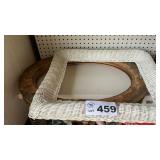 WICKER FRAME, OVAL FRAMES