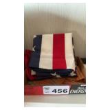 2 AMERICAN FLAGS, COIN WRAPPERS