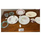 ASSORTED PLATES, CUPS