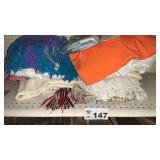 THROWS, COVERINGS
