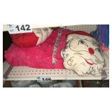 QUILT, SANTA PILLOWS