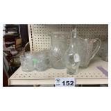 DECANTUR, GLASSWARE