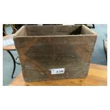 LIGGETS JUICE WOODEN BOX