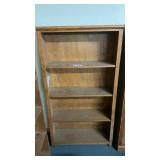 OAK BOOK SHELF 60 x 32x 10