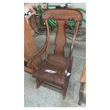 WOODEN ROCKER
