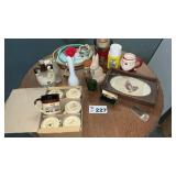 HARDEES CUPS, TRAY, JUG BUDWEISERBUCKET, MISC