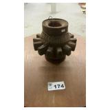 HANGING WAGON RIM LAMP