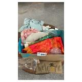 MATERIAL, DOLLIES, PILLOWS, LINENS