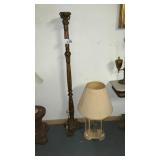 FLOOR LAMP, TABLE LAMP