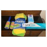 CLEANING CLOTHS, LINT ROLLERS