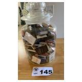 MATCHBOOK COLLECTION IN JAR