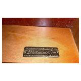 pr of LAMMERTS DREXEL WALNUT NIGHT STANDS W G