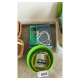 PLASTIC BUCKETS, PLASTIC TRAYS, EXTENTION CORD