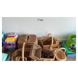 PILE WICKER BASKETS