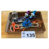 SCISSORS, WINE CORKS,