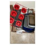 BAKING DISHES, LOAF PANS, COOKIE SHEETS, MISC