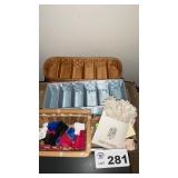 SOCK CLIPS, QUILTED CONTAINERS, POCKET STUFFERS,